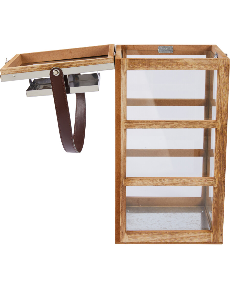 Laterne aus Holz