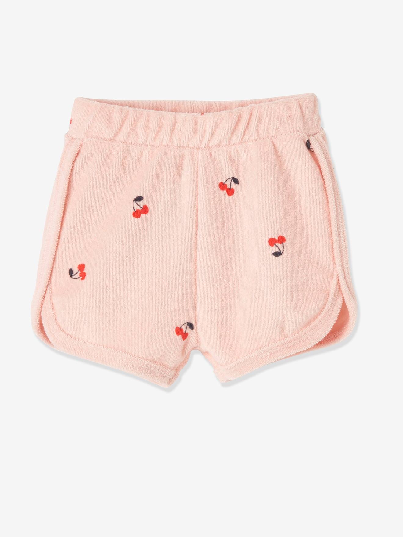 Lot de 4 shorts en éponge bébé lot jaune épicé