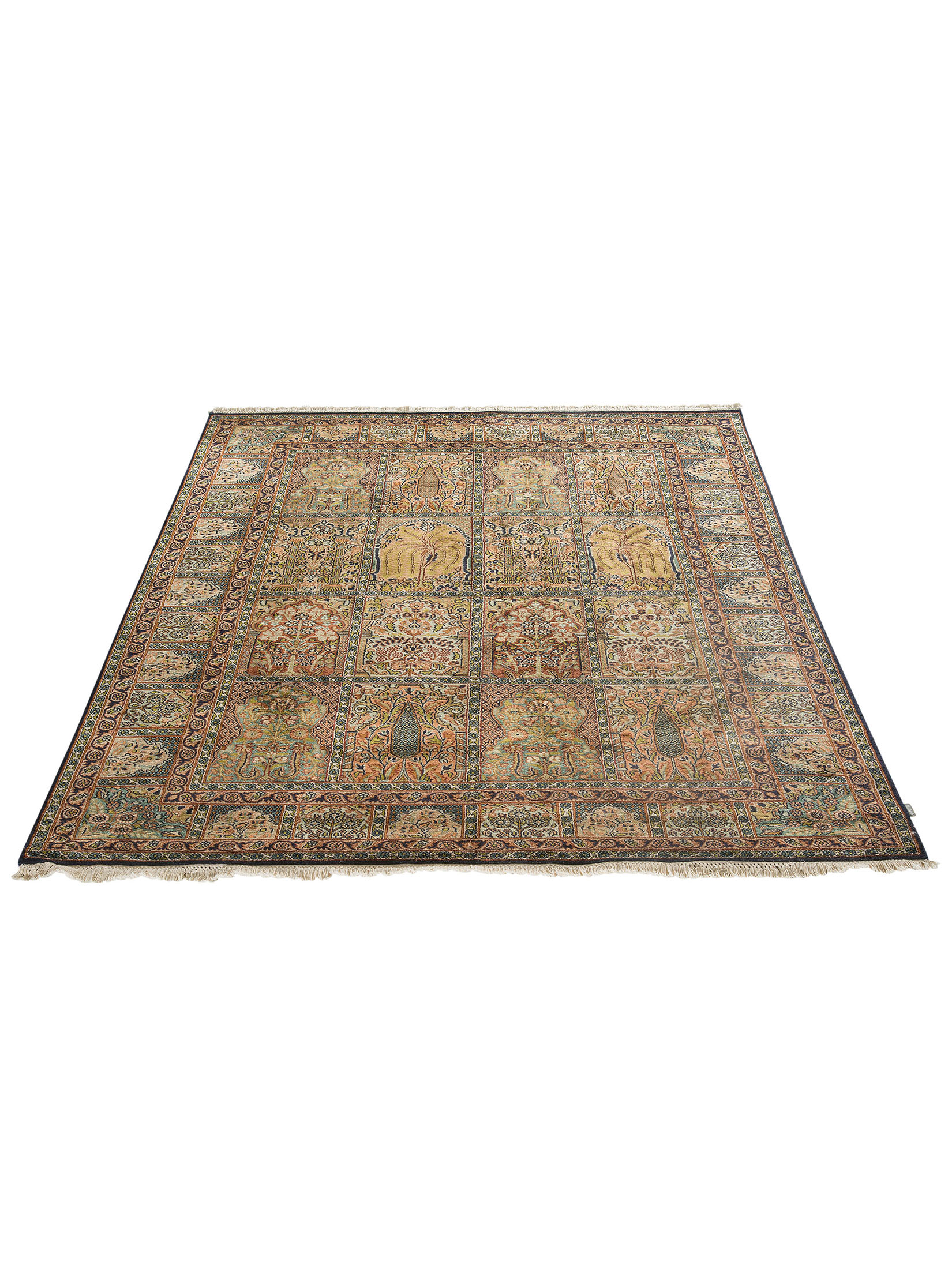 Kaschmir Seide 18/18 ca. 158 x 214 cm, Unikat / Einzelstück
