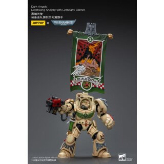 Warhammer 40k Actionfigur: Dark Angels - Deathwing Ancient with Company Banner