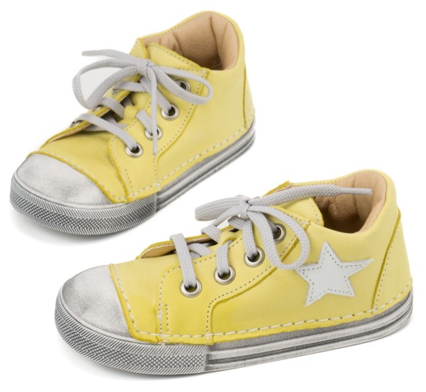Däumling softie ~ Esther Sneaker ~ Chalk lemon