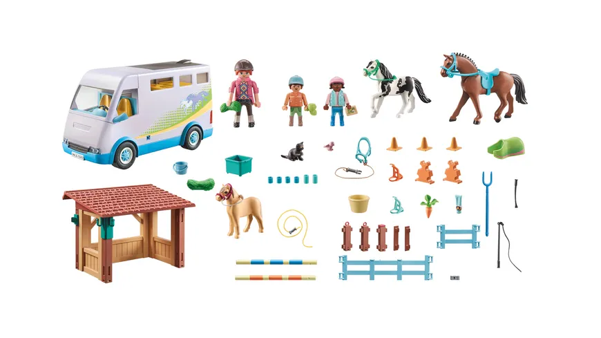PLAYMOBIL 71493 - Horses of Waterfall - Mobile Reitschule