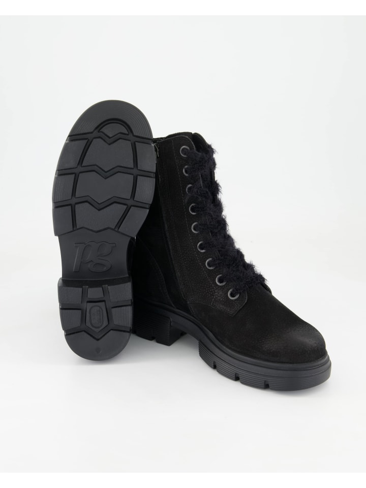 Paul Green Schnürstiefeletten in Schwarz günstig kaufen