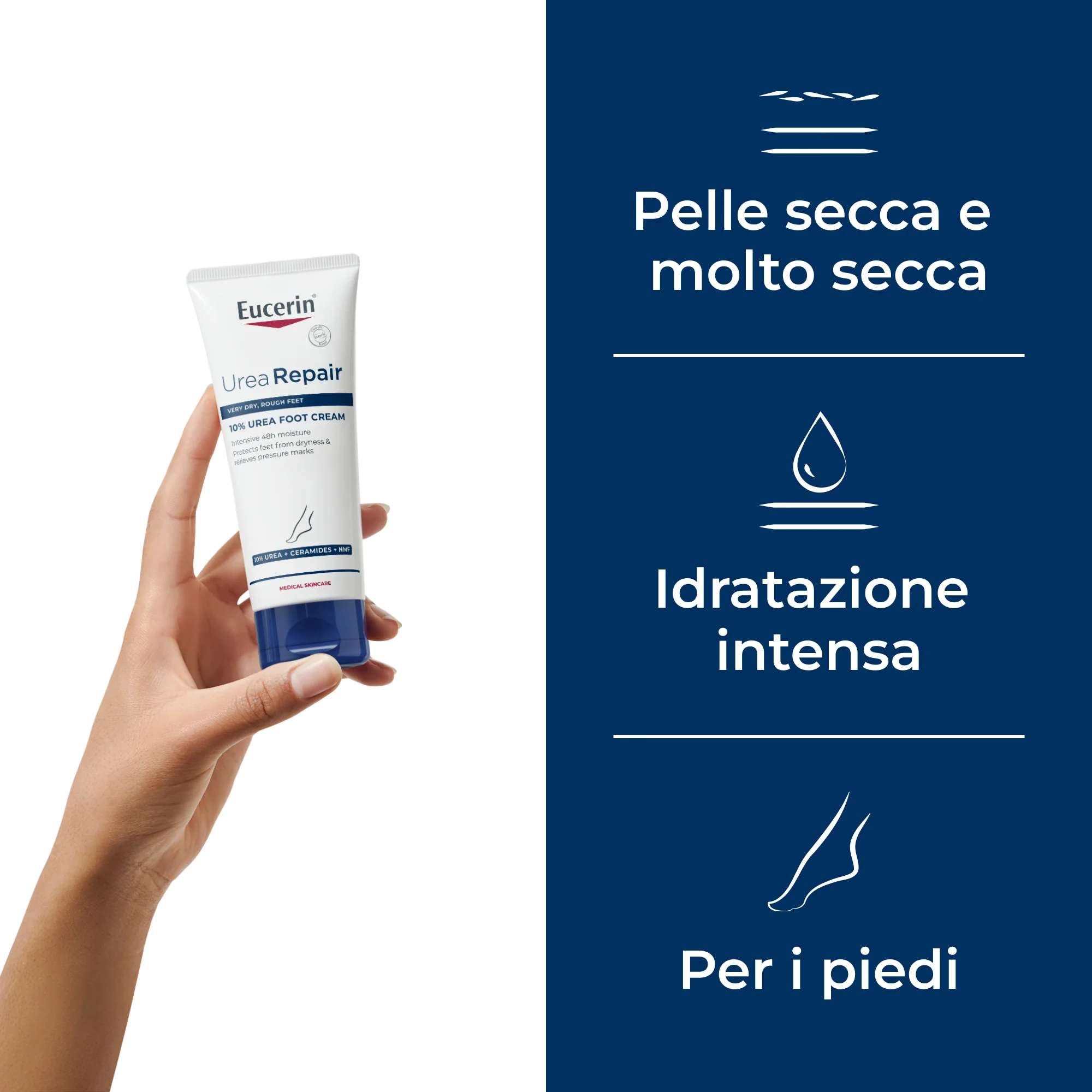 UreaRepair Regeneráló Lábkrém 10% Urea - Kézápoló