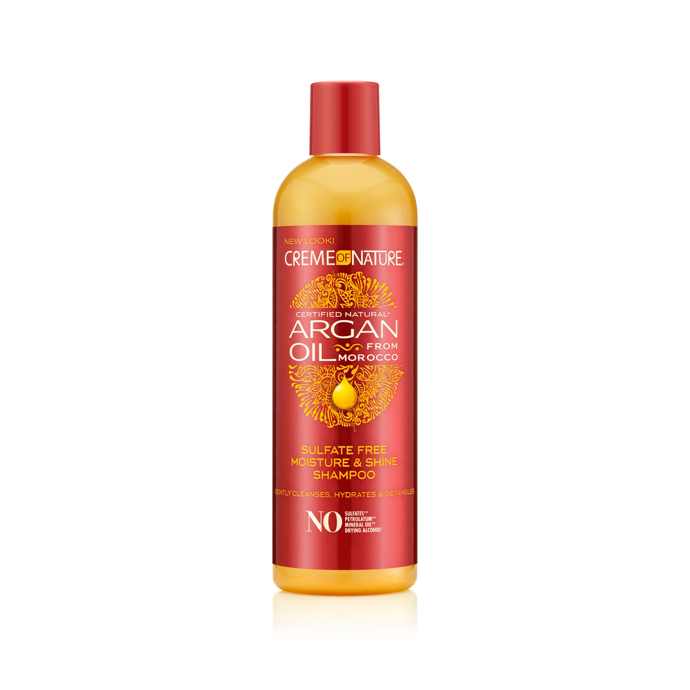 creme of nature SHAMPOING SANS SULFATE - HUILE D'ARGAN DU MAROC SHAMPOING