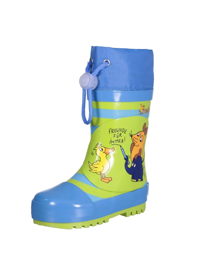 Playshoes Gummistiefel Freunde für Immer in Blau günstig kaufen