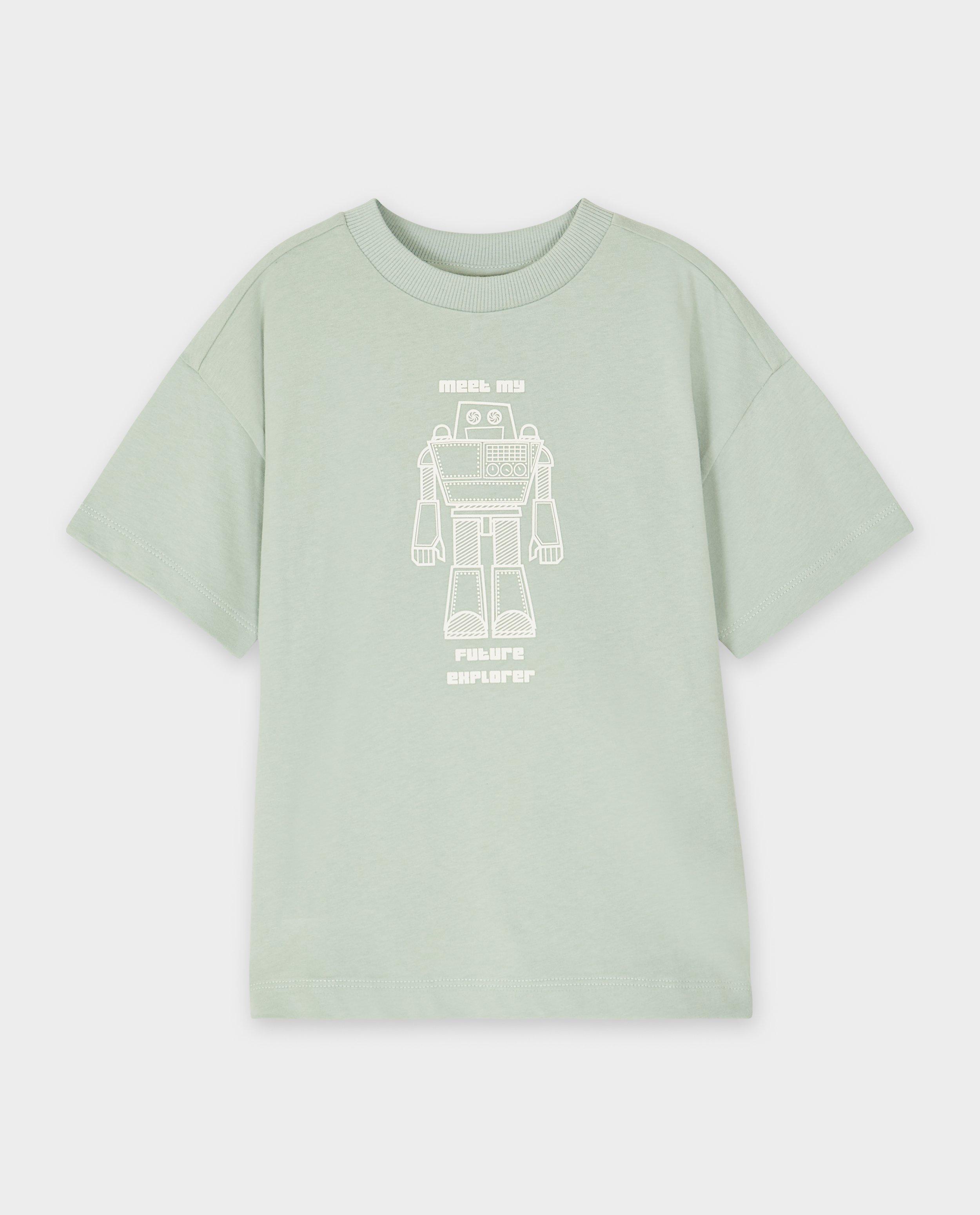 Tricou Kidz Nation cu imprimeu kaki