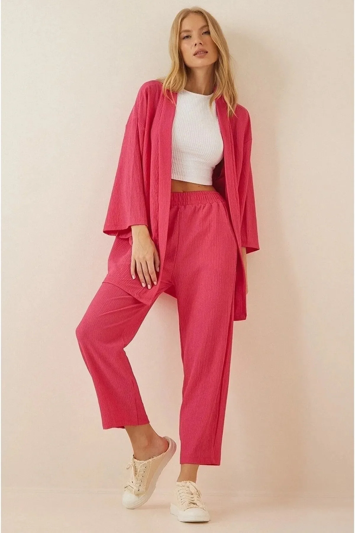MOTTİSTORE  Zweiteiler - Rosa - Oversized