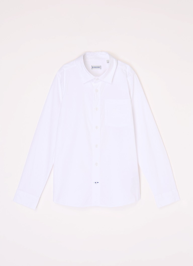 Cămașă Burberry Owen din bumbac organic