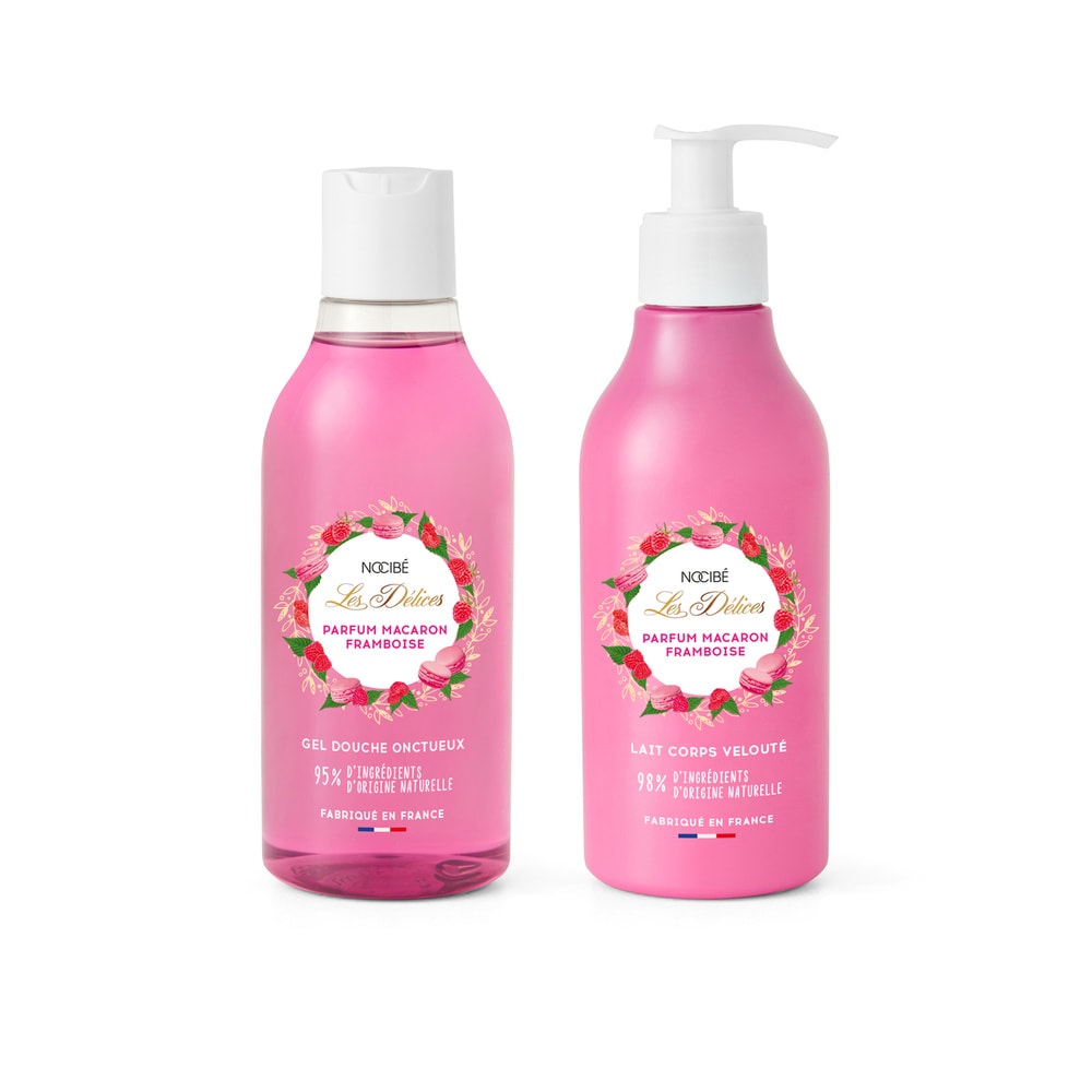Nocibé Les Délices - Mes Secrets de Beauté Coffret bain Macaron Framboise