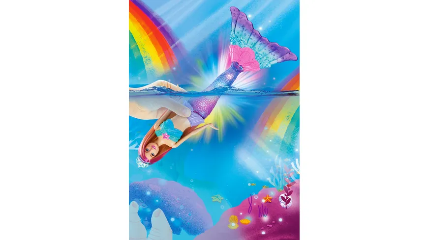 Barbie Zauberlicht Meerjungfrau Puppe (leuchtet), Barbie Dreamtopia