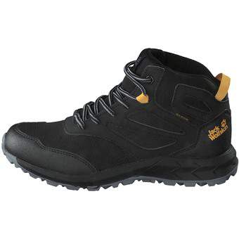 Jack Wolfskin Woodland Texapore Mi K Outdoor in schwarz