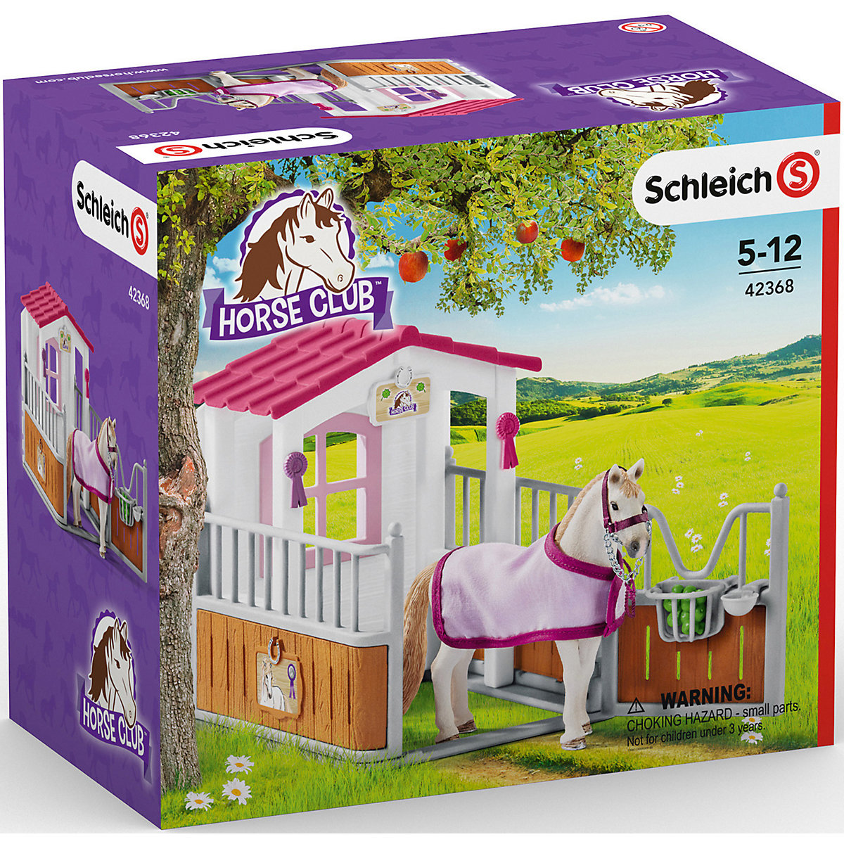 Schleich Horse Club 42368 Pferdebox mit Lusitano Stute