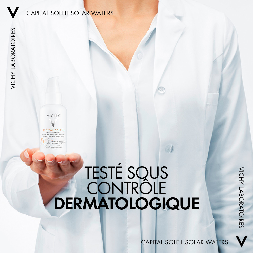 Vichy Capital Soleil Protection Solaire Indice 50 Visage