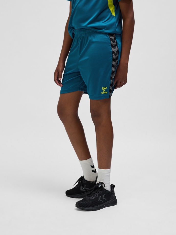 Hummel Hummel Verstellbare Taille Kurze Hose Hmlauthentic Kinder in BLUE CORAL günstig kaufen