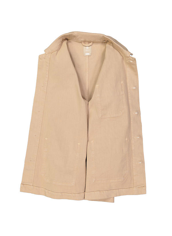 BOGGI MILANO, Jeansjacke, Baumwoll-Stretch, beige