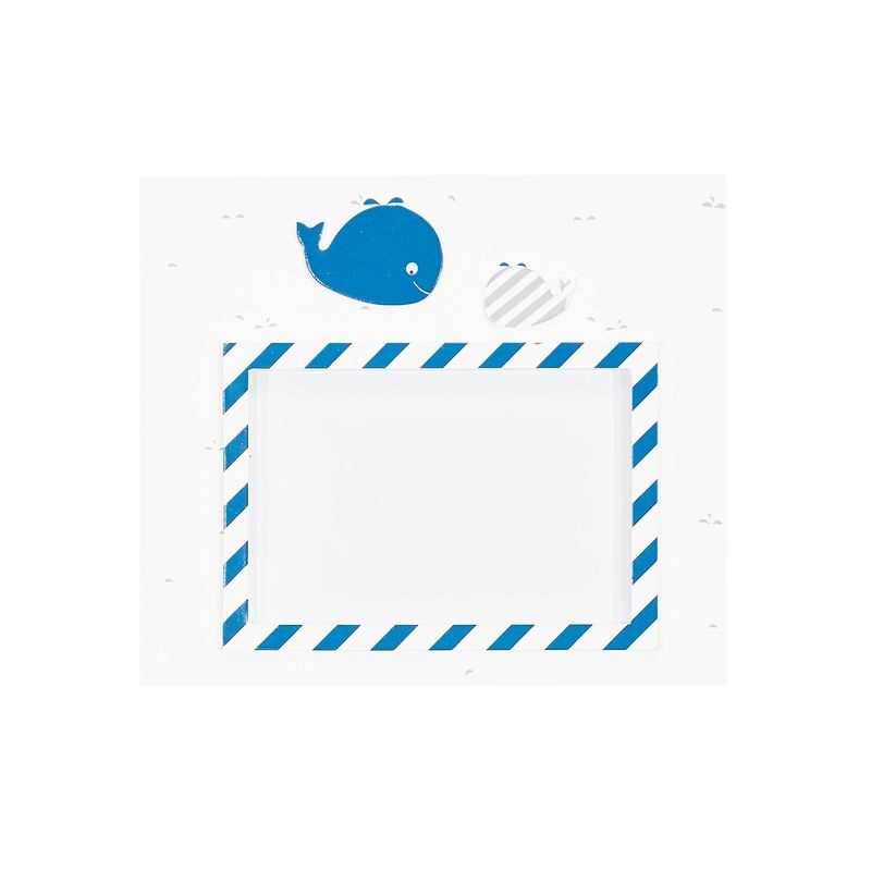 Cadre photo Blue baleine