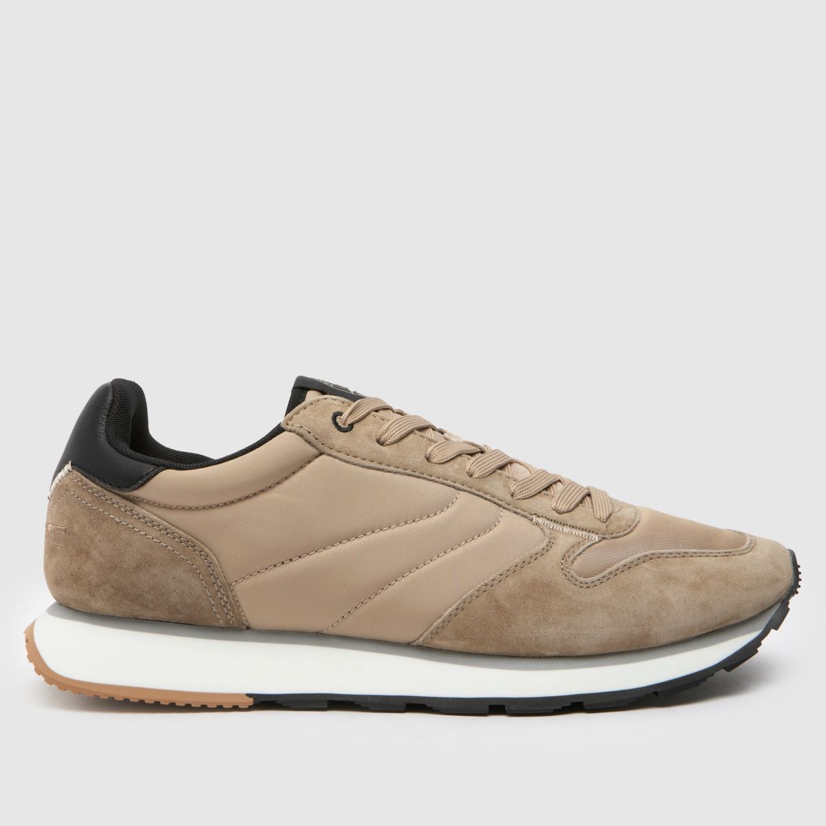HOFF – Beige ambracia-sneakers med friidrottsmönster