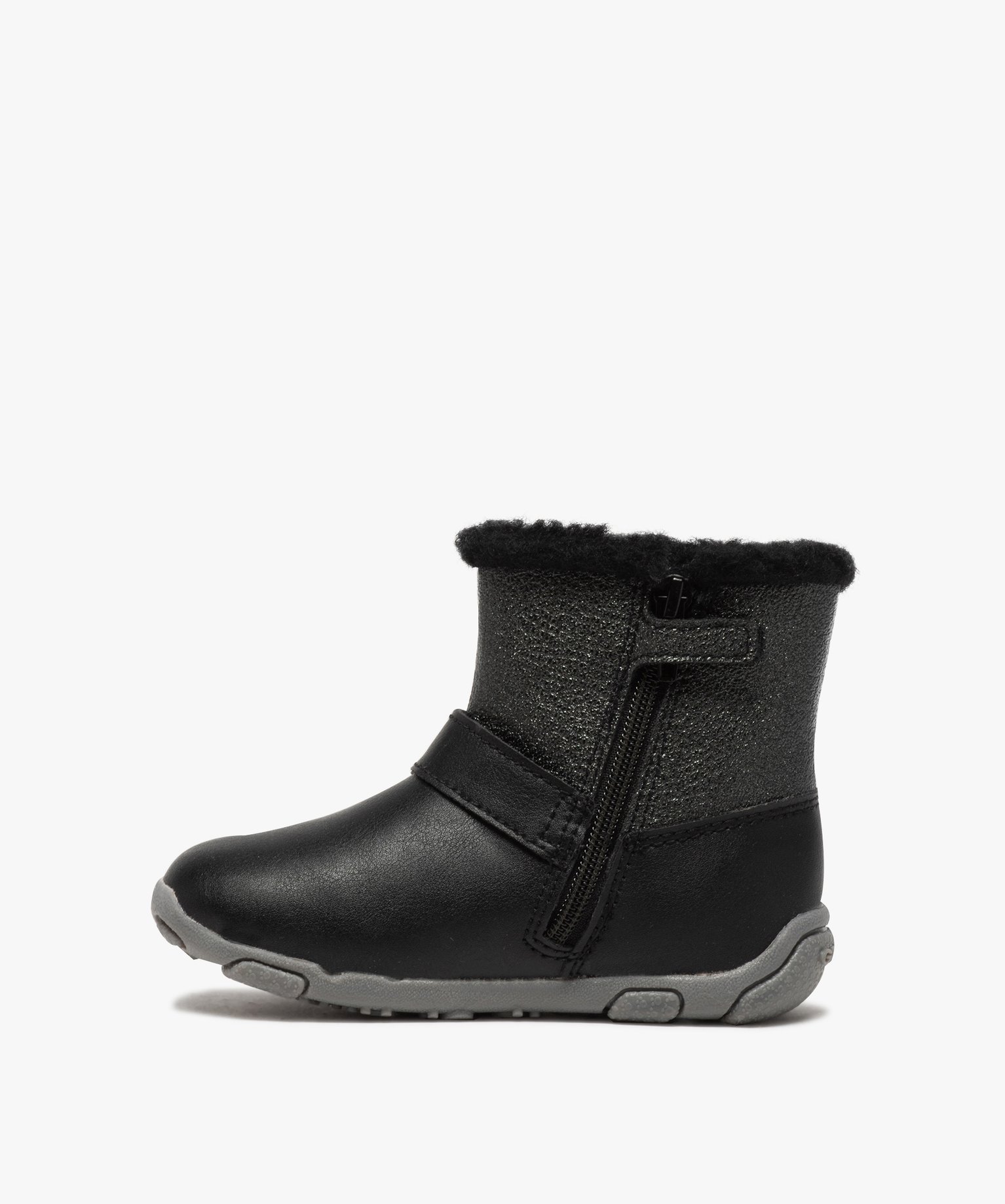 Boots bébé fille zippées fourrées sherpa – Geox | GEMO