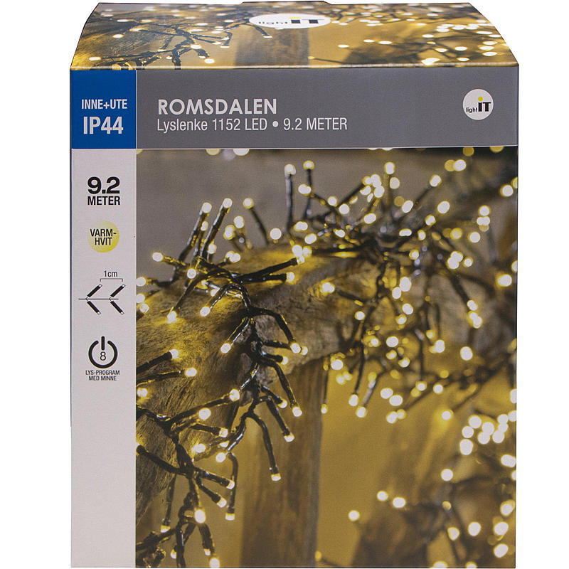 Home Lyslenke 1152 LED Varmhvit, Romsdalen
