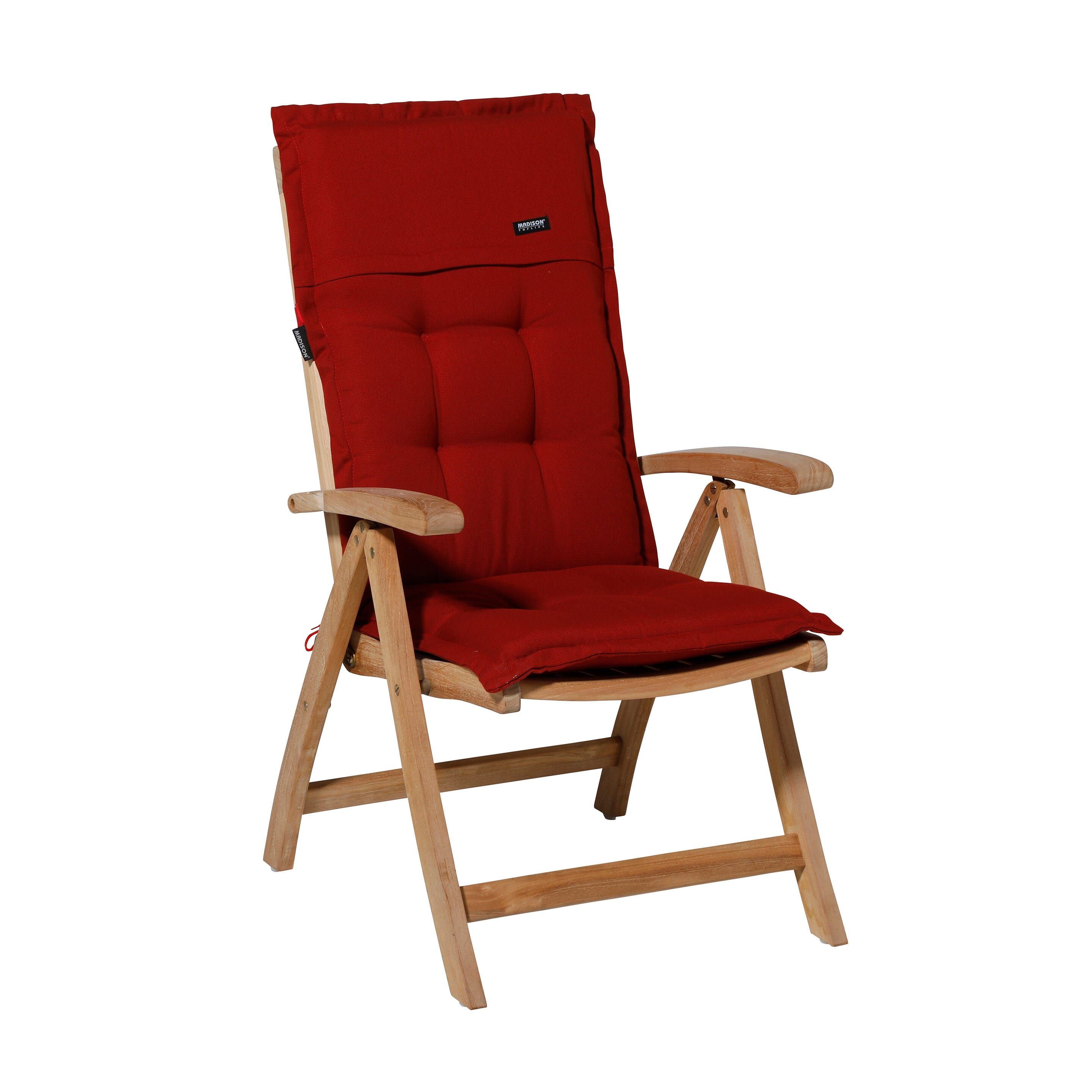Madison Rib Red 50x123 Hohes Rückenkissen