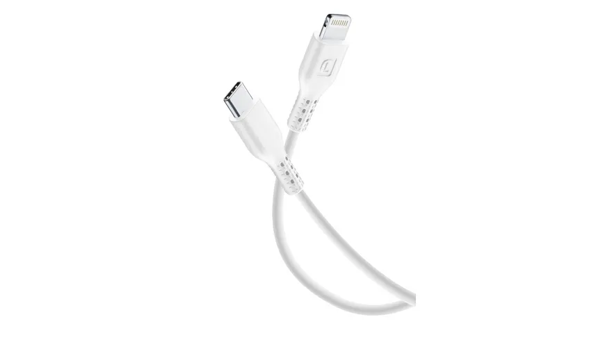 Cellularline Power Data Cable 1,2 m USB Typ-C/ Lightning White