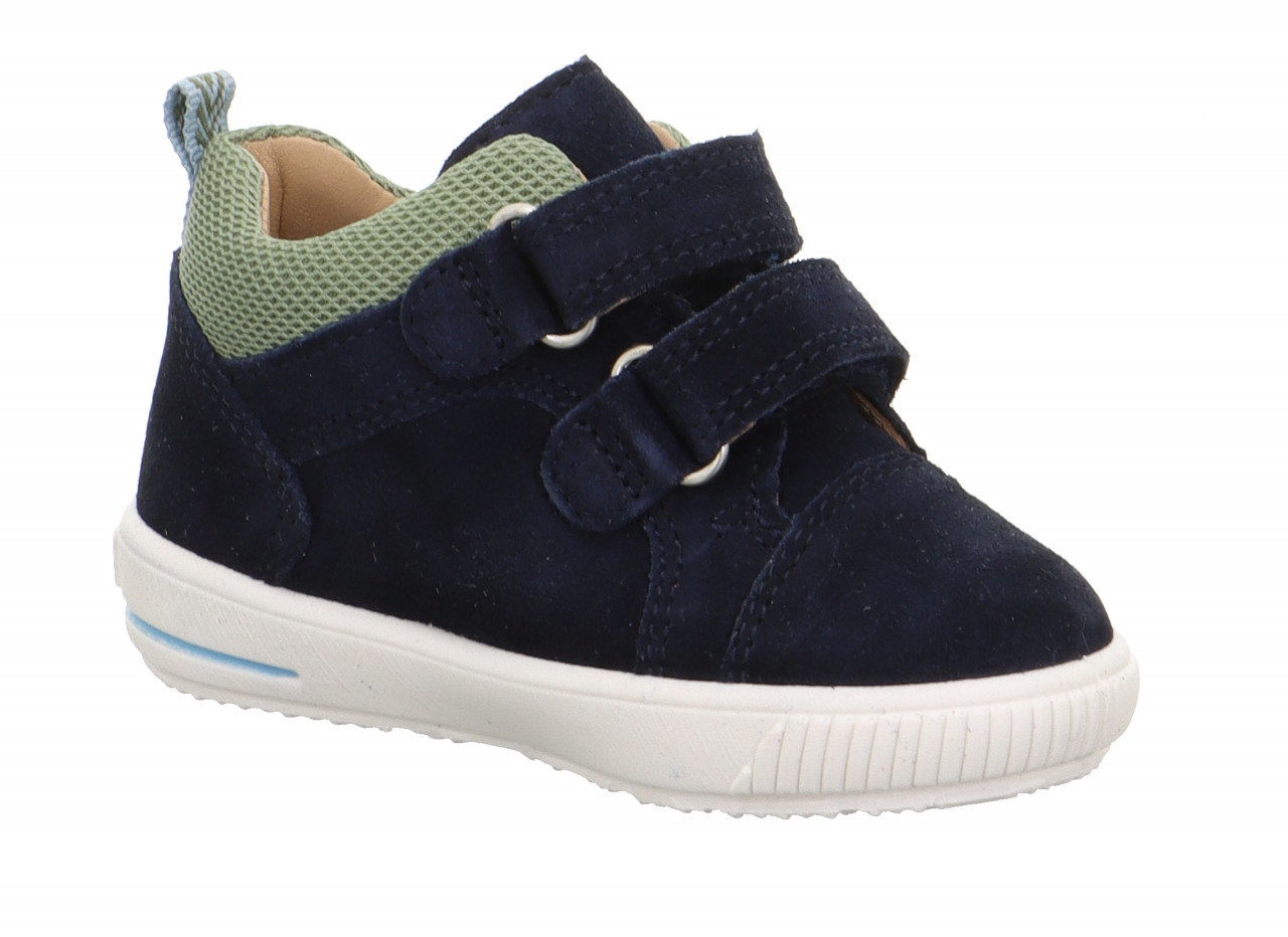 MOPPY - Blau/HellgrünSneaker low mit Klettverschluss