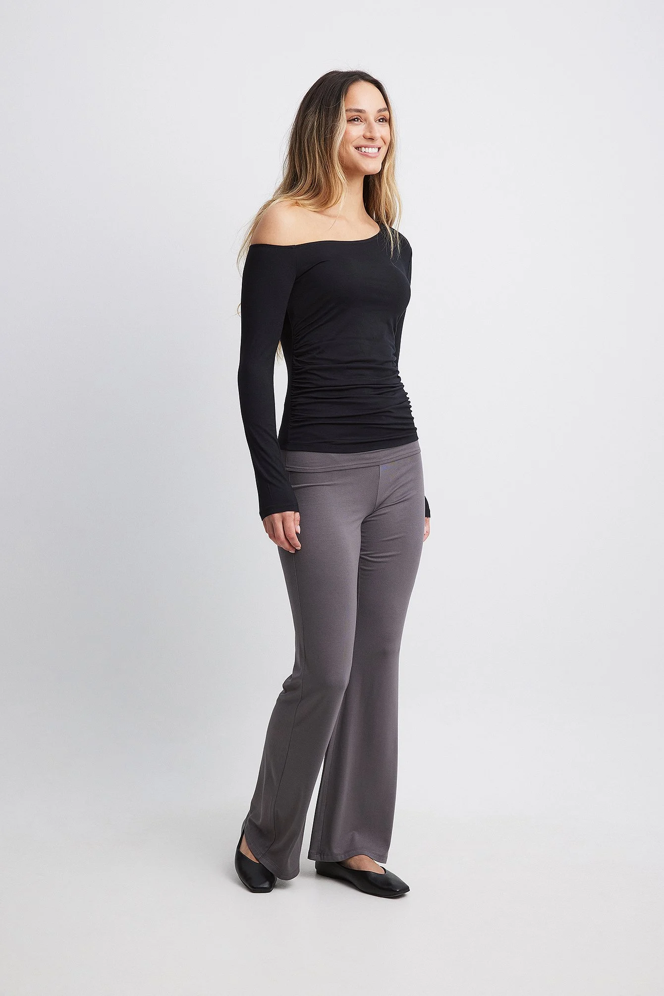 Soft Line Long Sleeve Top