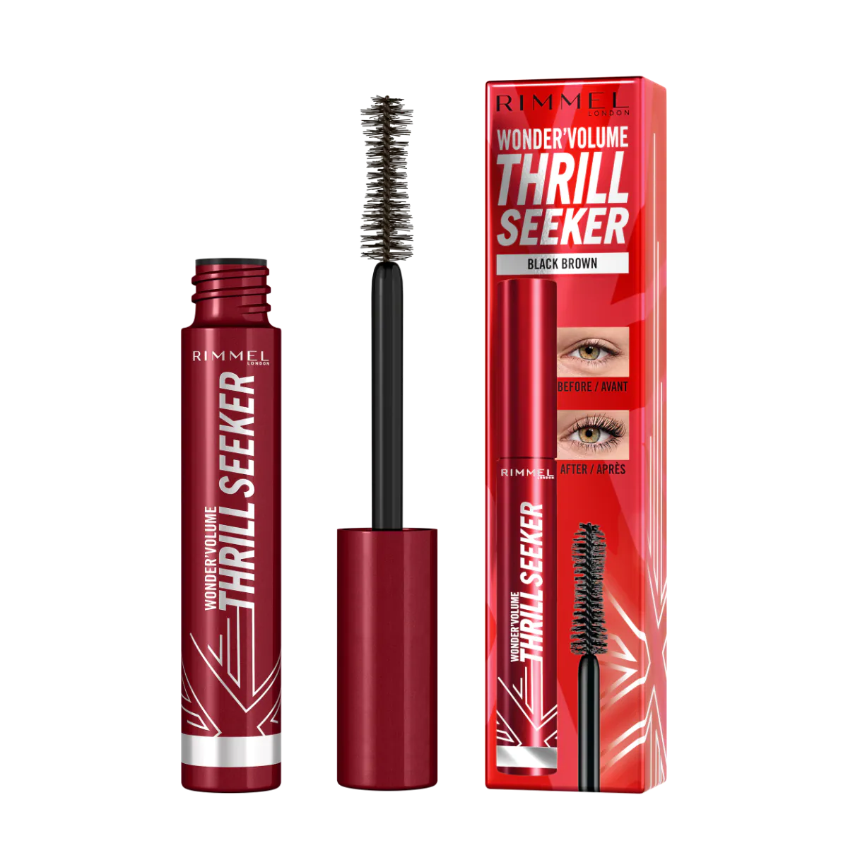Rimmel Volume Thrill Seeker Mascara, Brun Sort
