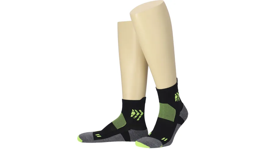 MOVE UP Unisex Sportsocken Biking schwarz