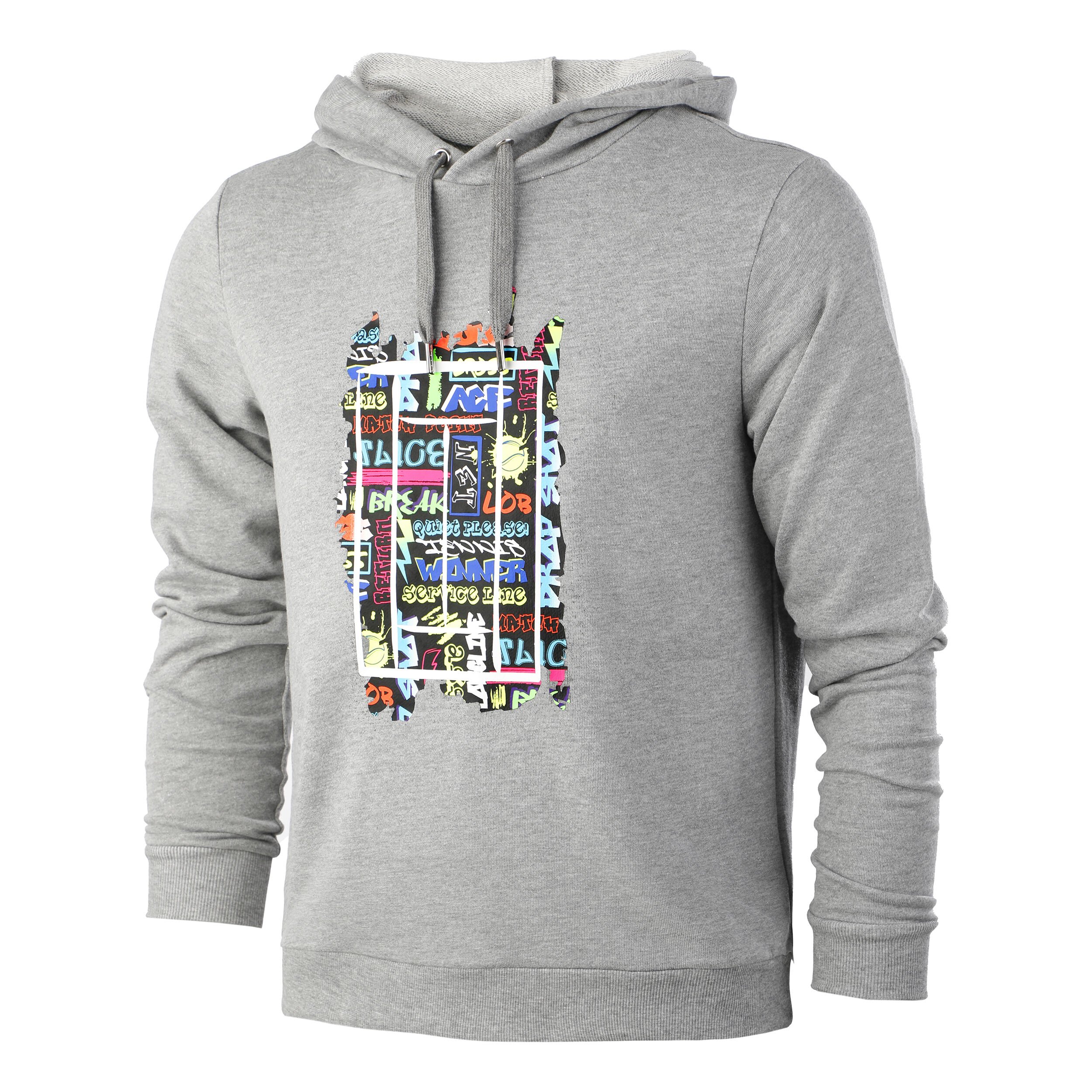 Graffity Hoody Herren - Grau, Mehrfarbig