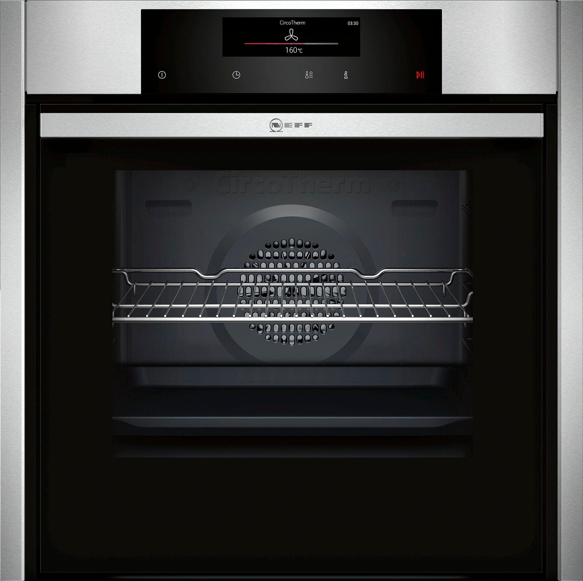 NEFF Pyrolyse Backofen N 90 B56CT64N0, mit Vollauszug, Pyrolyse-Selbstreinigung, mit Slide&Hide®