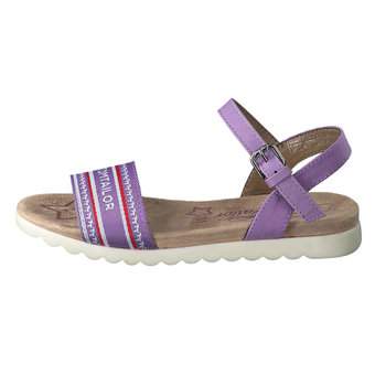 Tom Tailor Sandale in lila