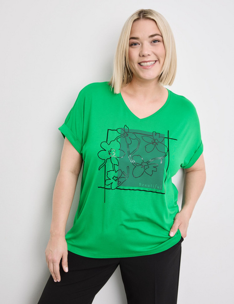 T-Shirt mit Frontprint