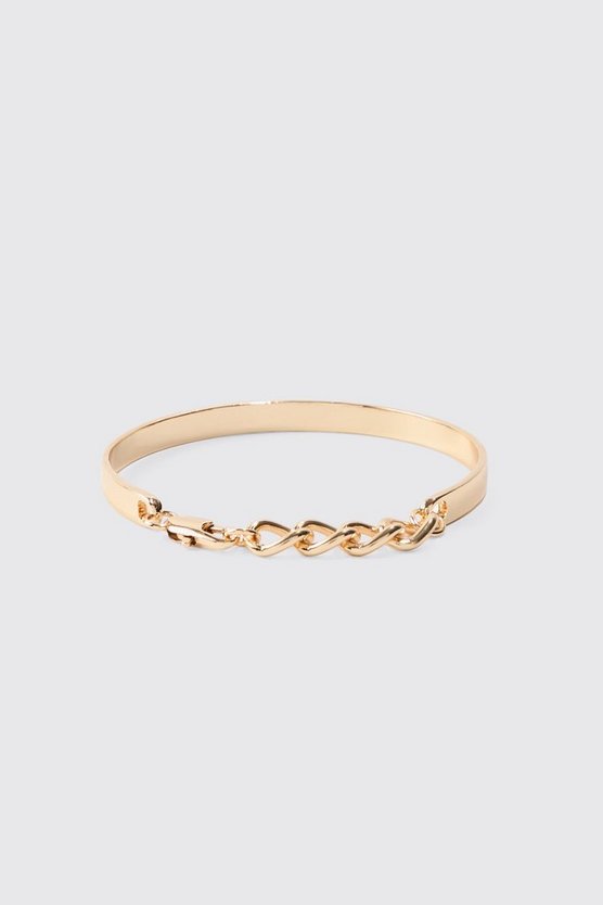 2er-Pack goldene Armbänder