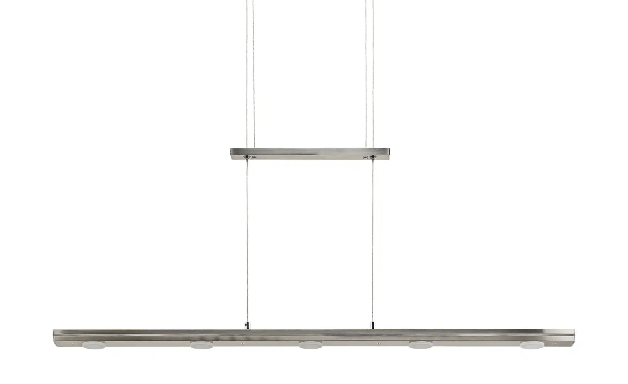 Trio LED-Pendelleuchte, nickel matt mit Dimmer