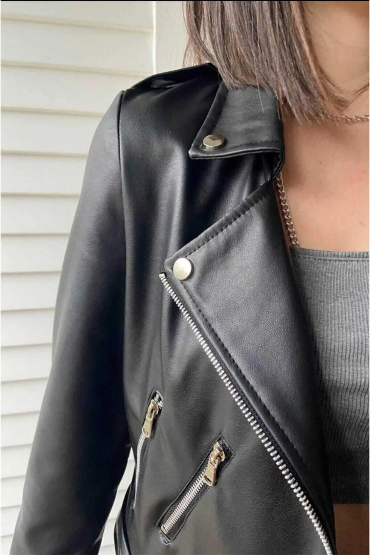 lodilife  Damen-Lederjacke