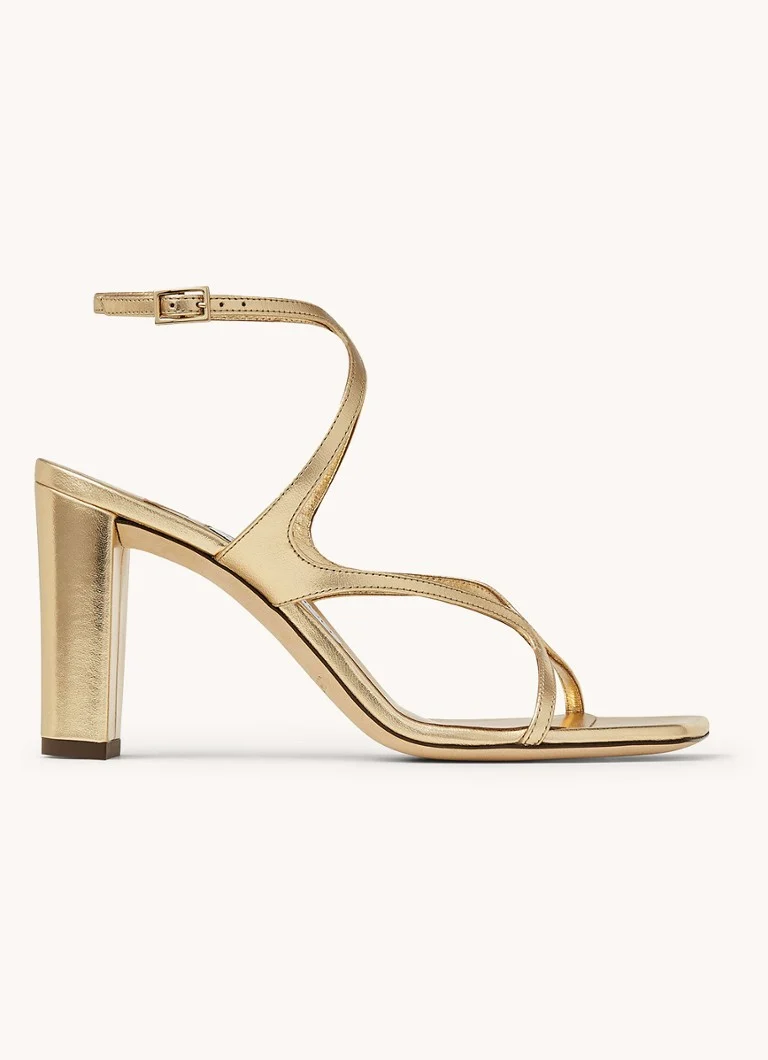 Jimmy Choo Azie 85 lambskin sandalette