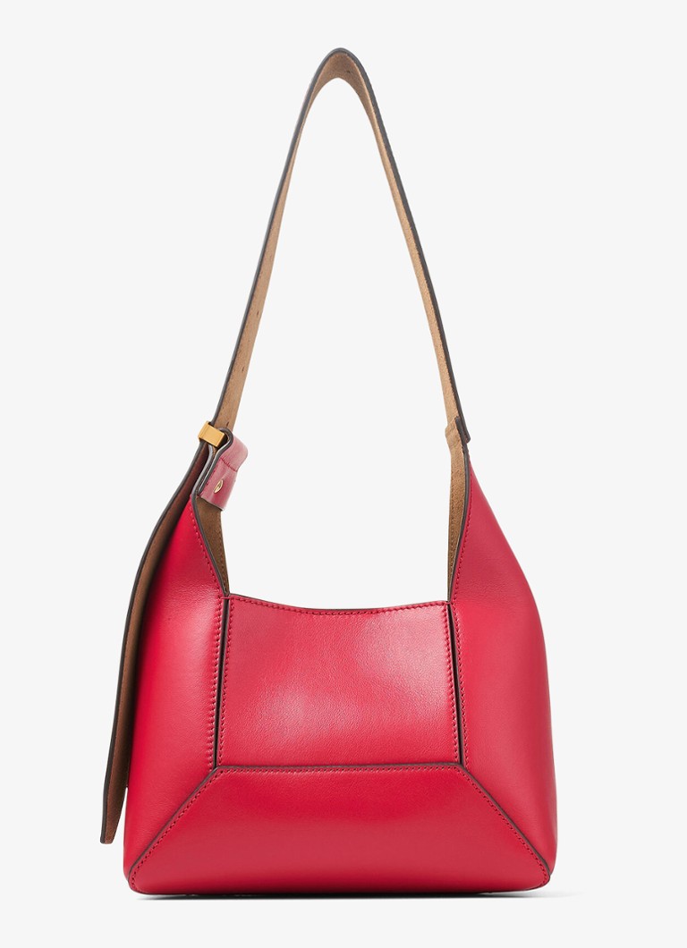 Geantă de umăr Jimmy Choo Diamond Hobo/S din piele de vițel