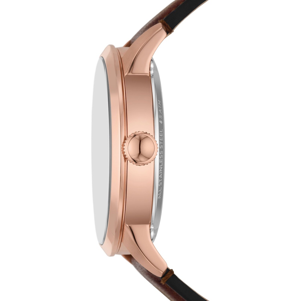 Fossil Montre pour hommes Acier inoxydable Montre