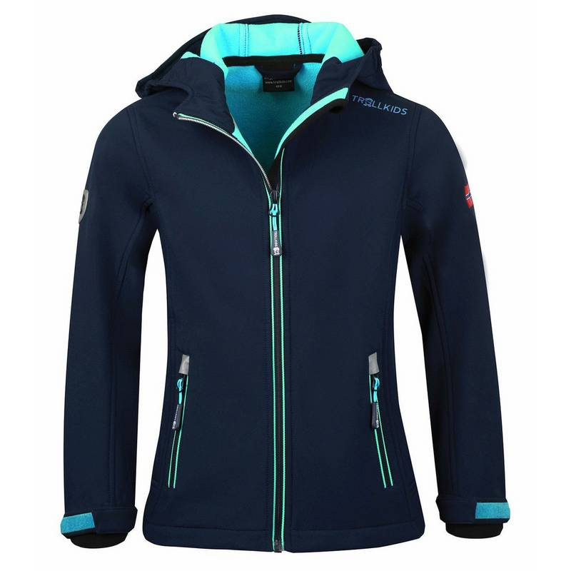 Trollkids Trollfjord Softshelljacke Mädchen