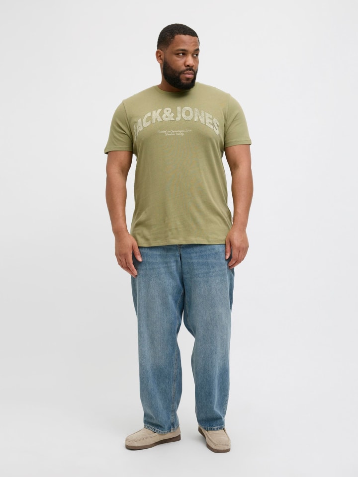 JACK & JONES PLUS T-shirt in Cedar günstig kaufen