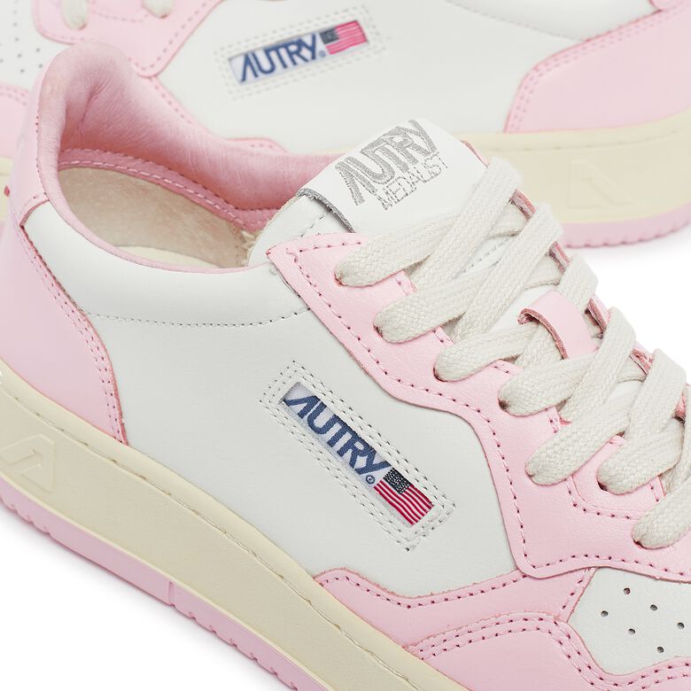 Autry Wmns Medalist Low leat/leat blush bride