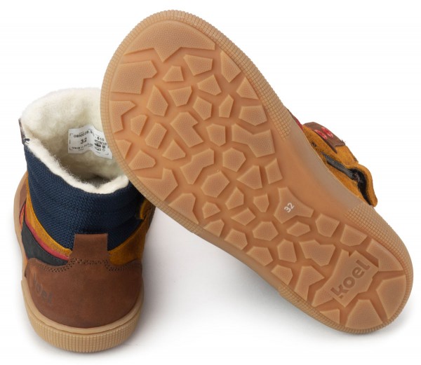 Koel bare ~ Danish MidCut Sneaker Winter ~ Chocolate