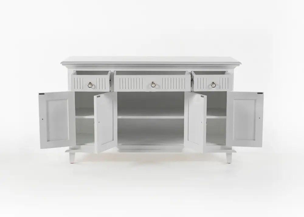 Novasolo Buffet Skansen Buffetschrank mit 4 Türen und 3 Schubladen