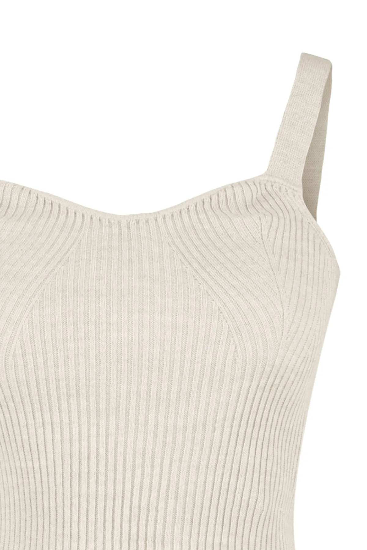 Trendyol Collection  Stone Basic-Strickbluse mit Trägern TWOSS23BZ00805