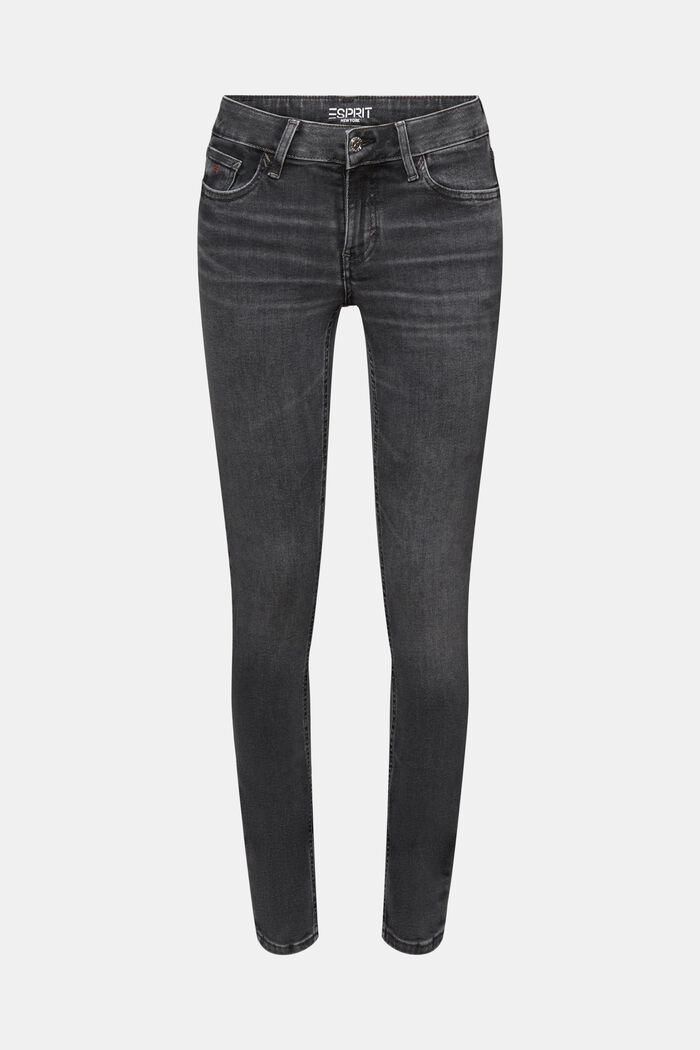 Skinny Jeans mit mittlerer Bundhöhe