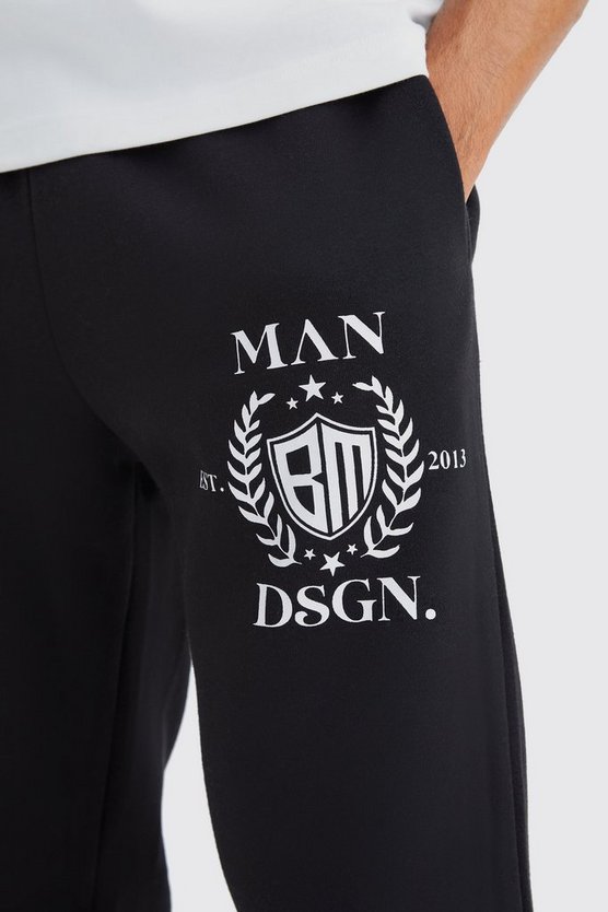 Jogginghose mit Man Print