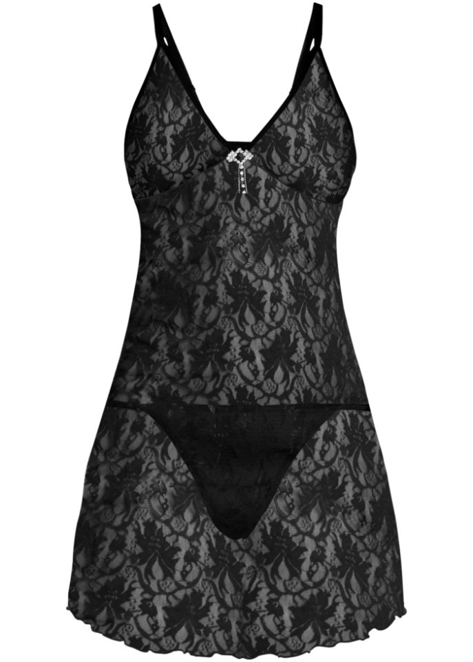 Neglige+String (2-tlg.Set)