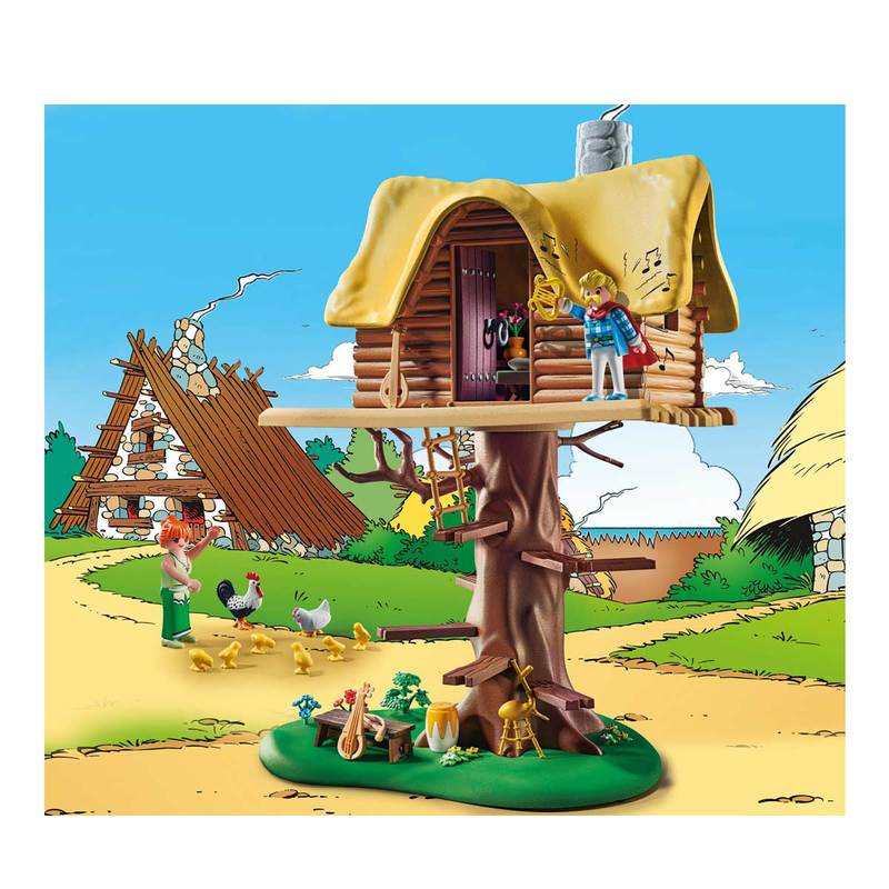 71016 Astérix : La hutte d'Assurancetourix Playmobil